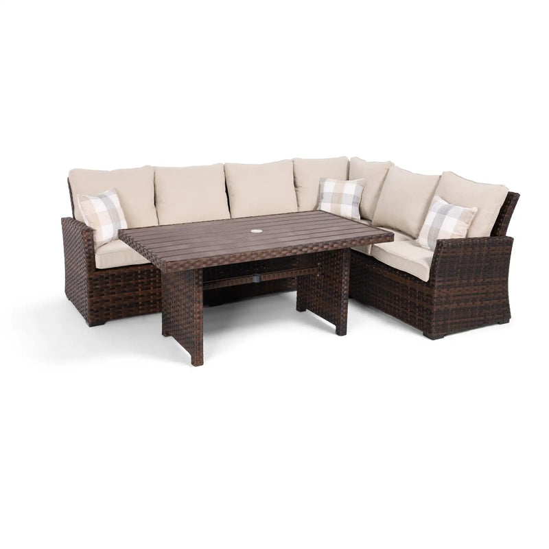 Arcadia Sectional Group - Brown - The Great Escape