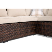 Arcadia Sectional Group - Brown - The Great Escape