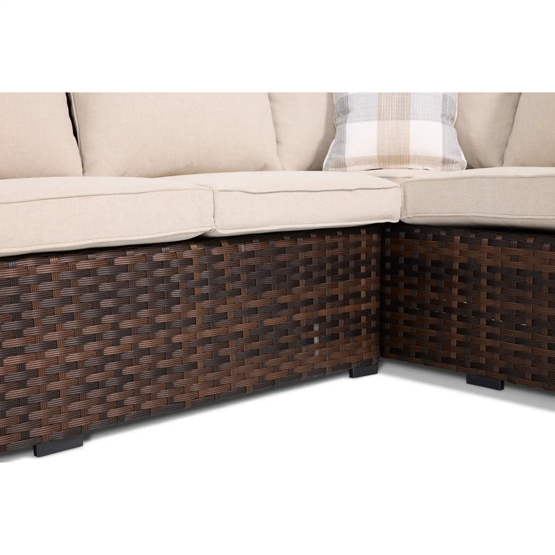 Arcadia Sectional Group - Brown - The Great Escape