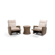 Arcadia 3 Piece Recliner Group Driftwood Brown - The Great Escape