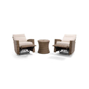Arcadia 3 Piece Recliner Group Driftwood Brown - The Great Escape