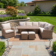 Arcadia Sectional Group - Driftwood - The Great Escape