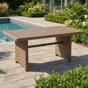 Arcadia Driftwood 33"x59" Multiuse Table - The Great Escape
