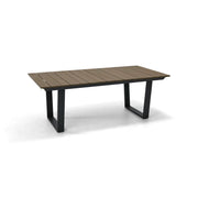 44x80 Inch Rectangle E-Teak Slat Dining Table - The Great Escape