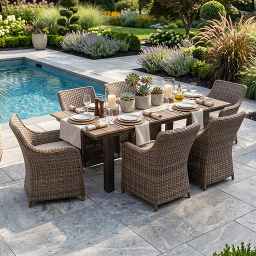 Tacoma 7 Piece Dining Group - The Great Escape