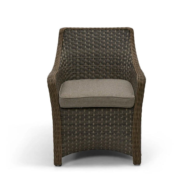 Tacoma Woven Dining Arm Chair - The Great Escape