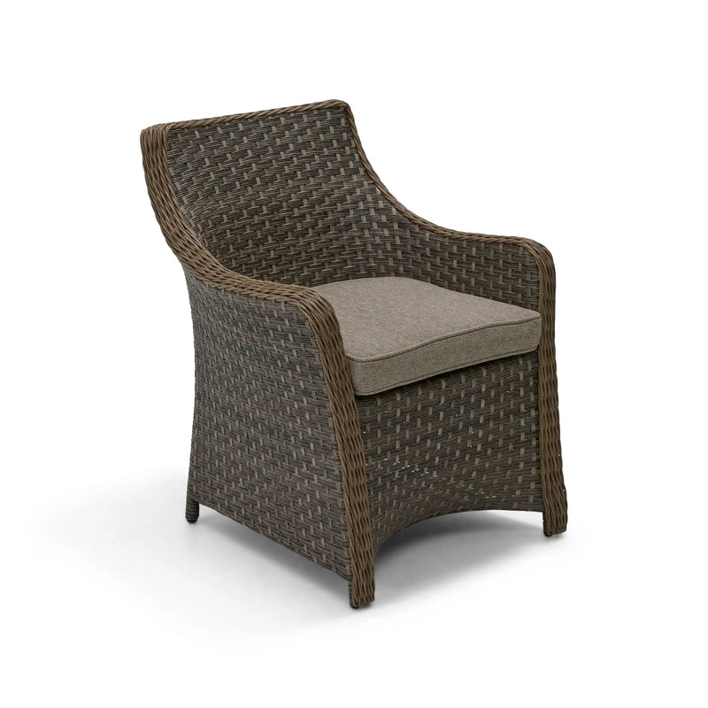 Tacoma Woven Dining Arm Chair - The Great Escape