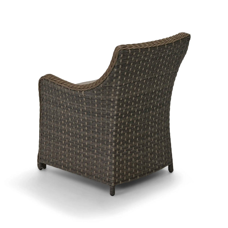 Tacoma Woven Dining Arm Chair - The Great Escape