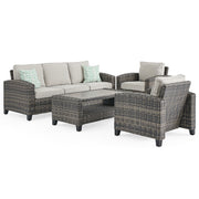 Brookside 4 Piece Sofa Group - The Great Escape