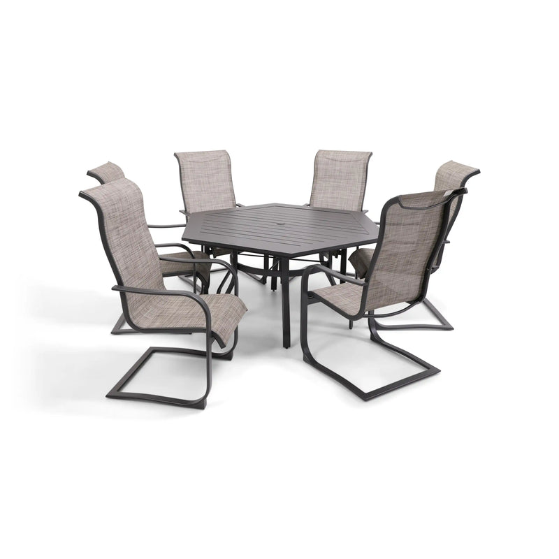 Augustine 7 Piece Spring Dining Group - The Great Escape