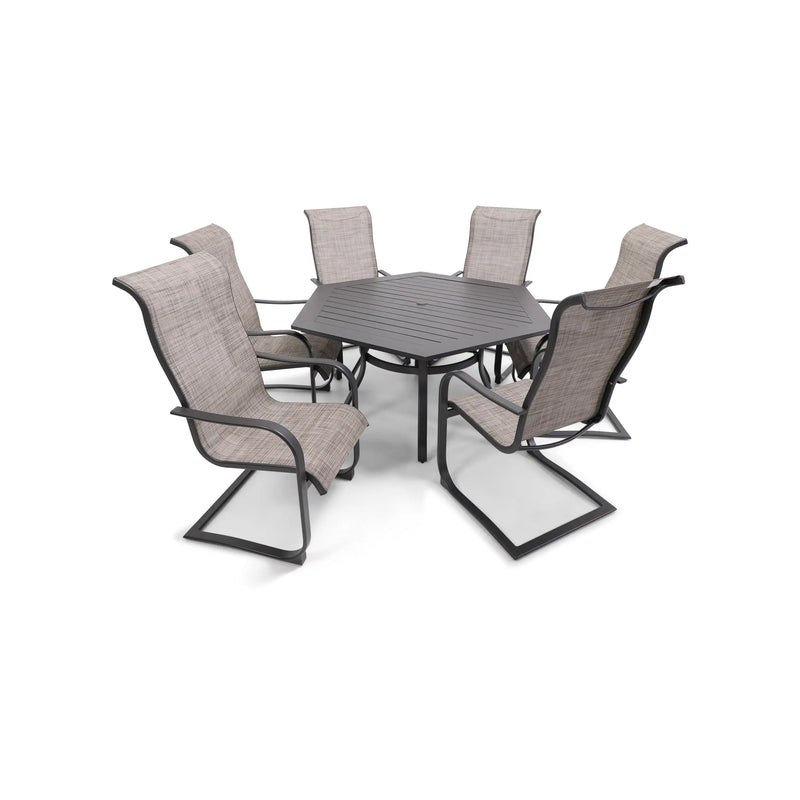Augustine 7 Piece Spring Dining Group - The Great Escape