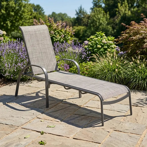 Augustine Sling Chaise Lounge - The Great Escape