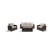 Brookside 4 Piece Sofa Group - The Great Escape