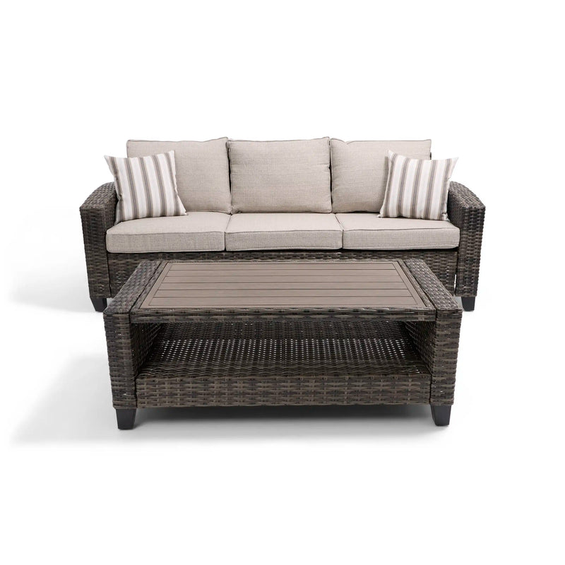 Brookside 4 Piece Sofa Group - The Great Escape
