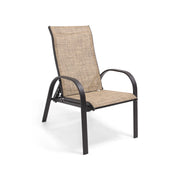 Davenport Aluminum Stacking Sling Lounge Chair - The Great Escape