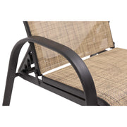 Davenport Aluminum Stacking Sling Lounge Chair - The Great Escape