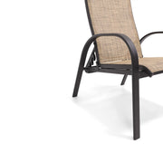 Davenport Aluminum Stacking Sling Lounge Chair - The Great Escape