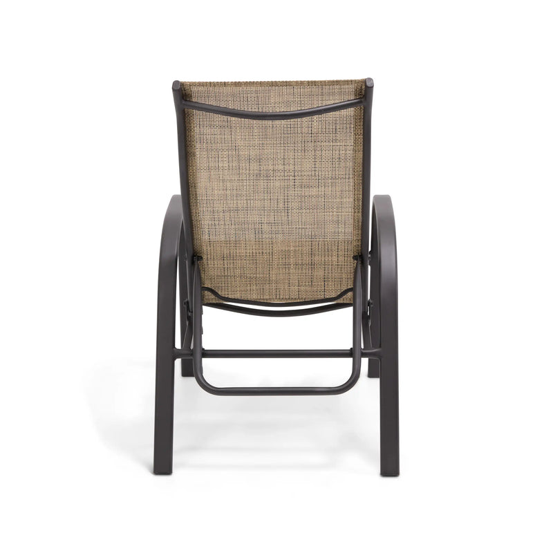 Davenport Aluminum Stacking Sling Lounge Chair - The Great Escape