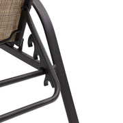 Davenport Aluminum Stacking Sling Lounge Chair - The Great Escape