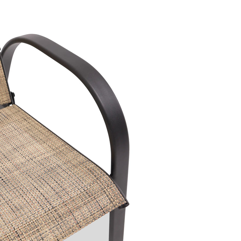 Davenport Aluminum Stacking Sling Lounge Chair - The Great Escape