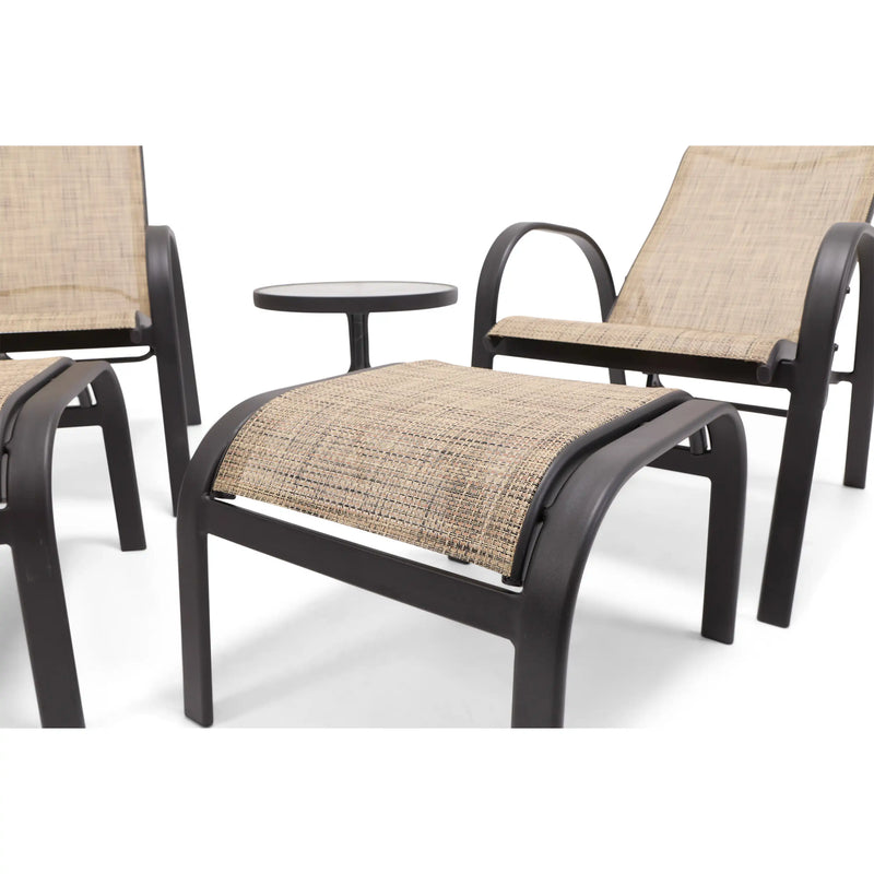 Davenport 5 Piece Adjustable Chat Group - The Great Escape