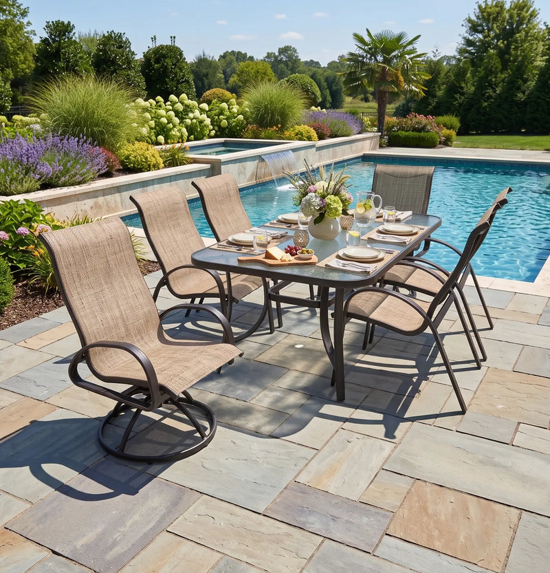 Davenport 7 Piece Dining Group - The Great Escape