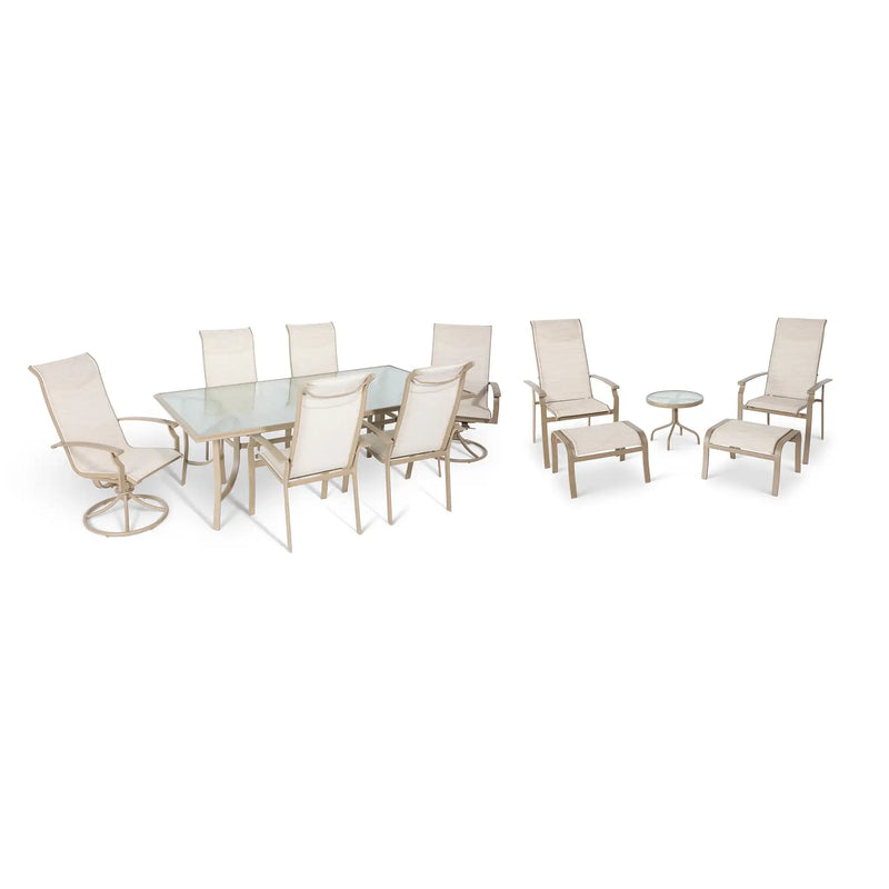 Solana 12 Piece Dining Chat Group - The Great Escape