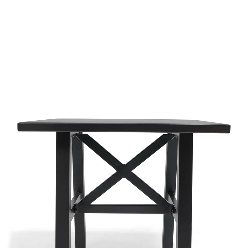22 Inch Square Slat End Table - The Great Escape