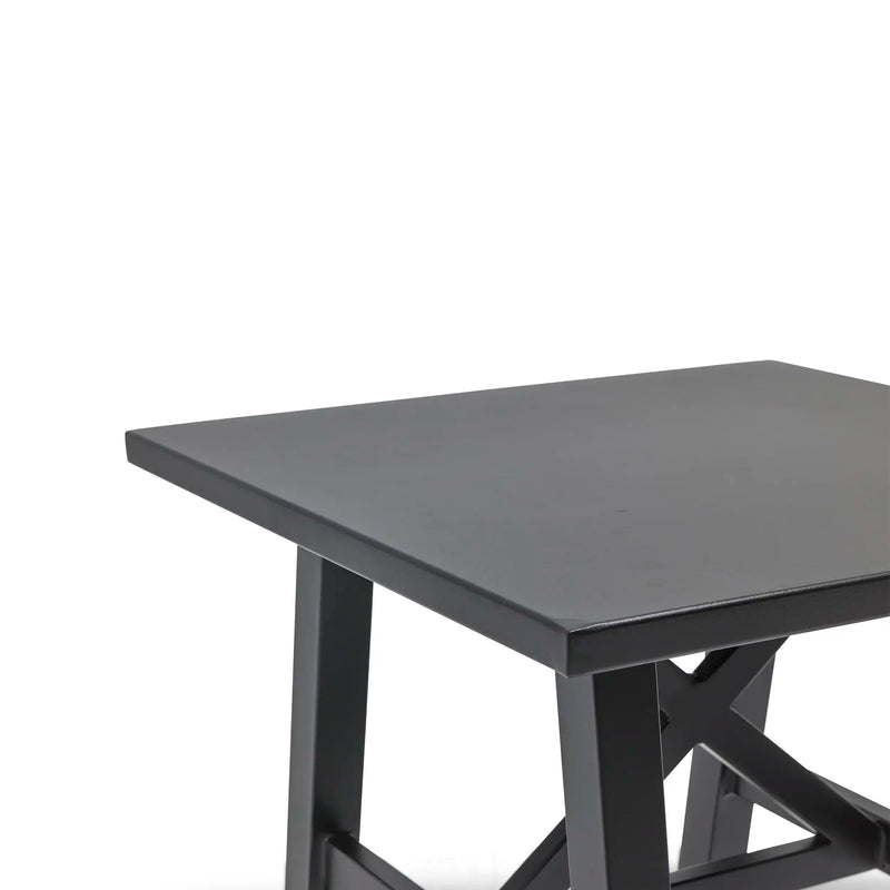 22 Inch Square Slat End Table - The Great Escape