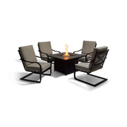 Wade 5 Piece Firepit Chat Group - The Great Escape