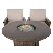 Bayfield 5 Piece Firepit Chat Group - The Great Escape