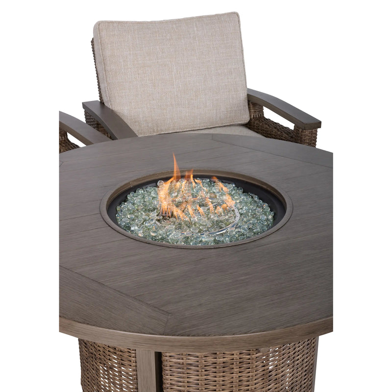 Bayfield 5 Piece Firepit Chat Group - The Great Escape