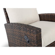 Arcadia 3 Piece Recliner Group Dark Brown - The Great Escape