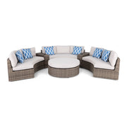 Cayden 6 Piece Curved Sectional Group - The Great Escape