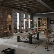 Amarillo Billiards Table Lifestyle Image in Game Room