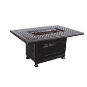 38" X 56" Grand Terrace Fire Table W/ Lid - The Great Escape