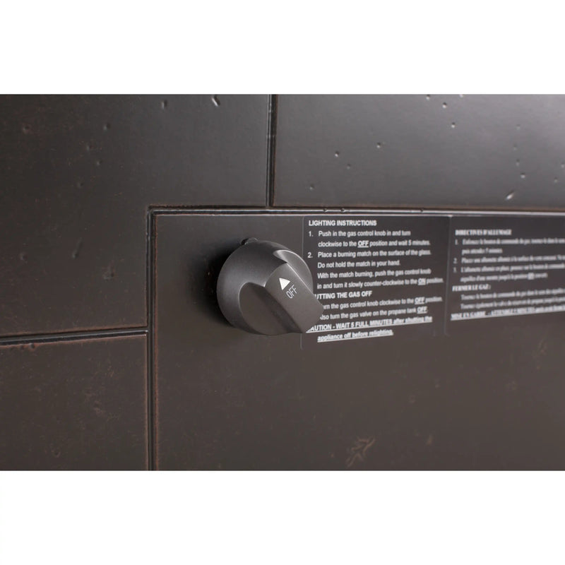 38" X 56" Grand Terrace Fire Table W/ Lid - The Great Escape