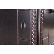 38" X 56" Grand Terrace Fire Table W/ Lid - The Great Escape