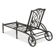 Grand Terrace Cast Chaise W/ Cushion - The Great Escape