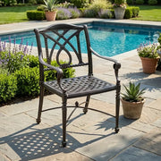 Picture of Grand Terrace Cast Cushioned Dining Chair