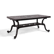 Grand Terrace 21x42 Inch Rectangle Cast Coffee Table - The Great Escape