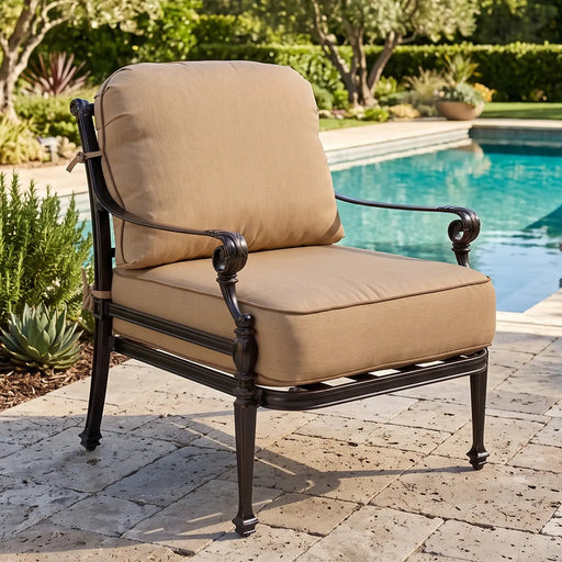 Grand Terrace Cushioned Lounge Chair - The Great Escape