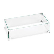 13" x 29" Gensun Rectangle Glass Wind Guard - The Great Escape