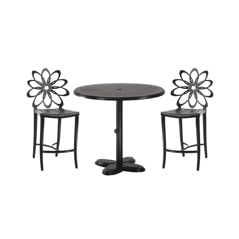 Lotus 3 Piece Balcony Height Bistro Group - The Great Escape