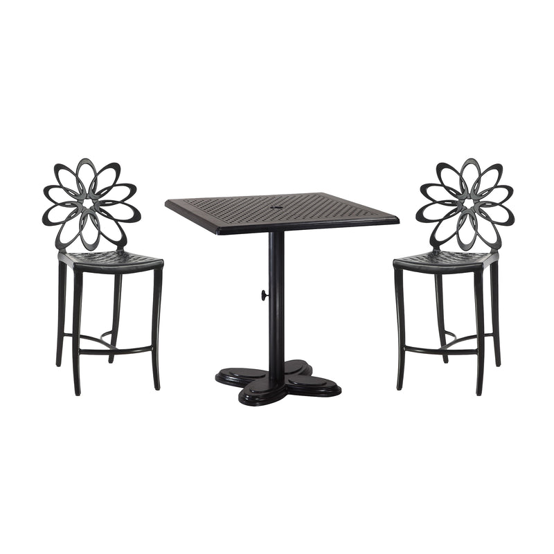 Lotus 3 Piece Balcony Height Bistro Group - The Great Escape