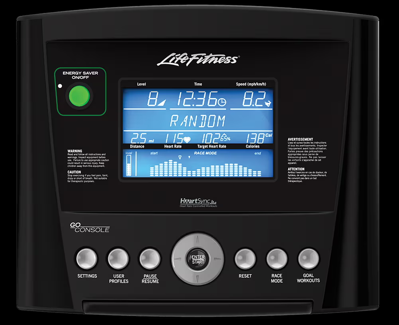 RS1 Recumbent Bike W/ Go Console - The Great Escape