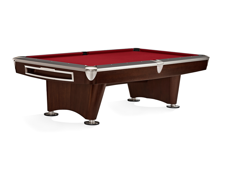 9' Brunswick Gold Crown VI Skyline Walnut/Espresso Two Tone Pocket - The Great Escape