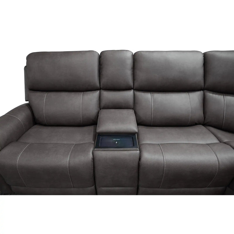 Picture of Owen Smoke 6 Piece Motion Sectional