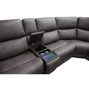 Picture of Owen Smoke 6 Piece Motion Sectional