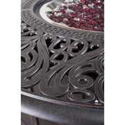 48" Tuscany Fire Table W/ Lid - The Great Escape